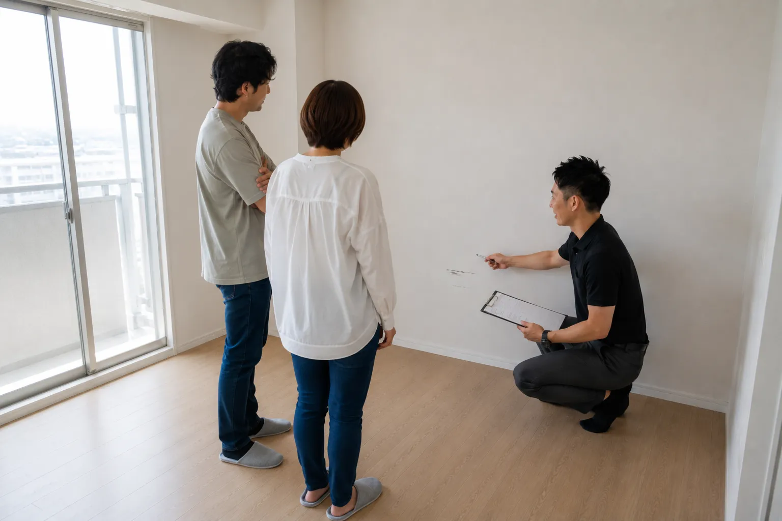 退去立会い、強化しています!🏠✨